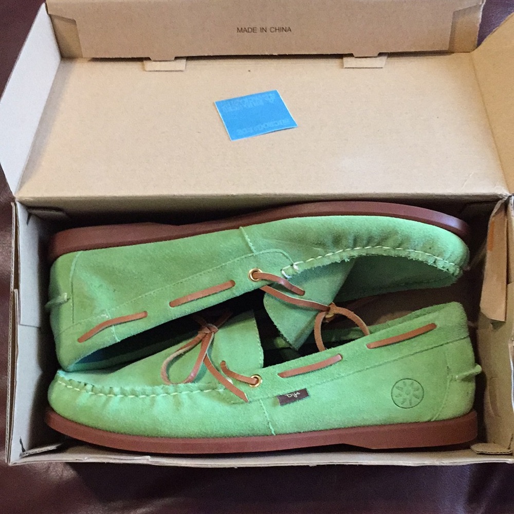 Suede loafers